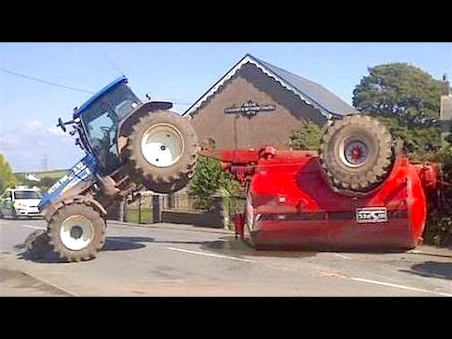 Amazing Tractor STUCK in MUD Compilation 2018 | Tractor FAILS Plowing Funny  Videos
